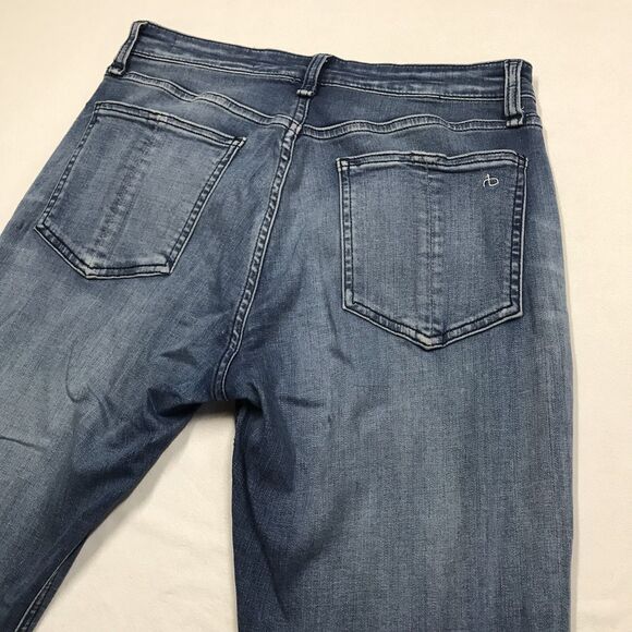 RAG & BONE Jeans Women 28x30 Light Sunset Wash Blue Denim Skinny slim Stretch - Picture 8 of 16